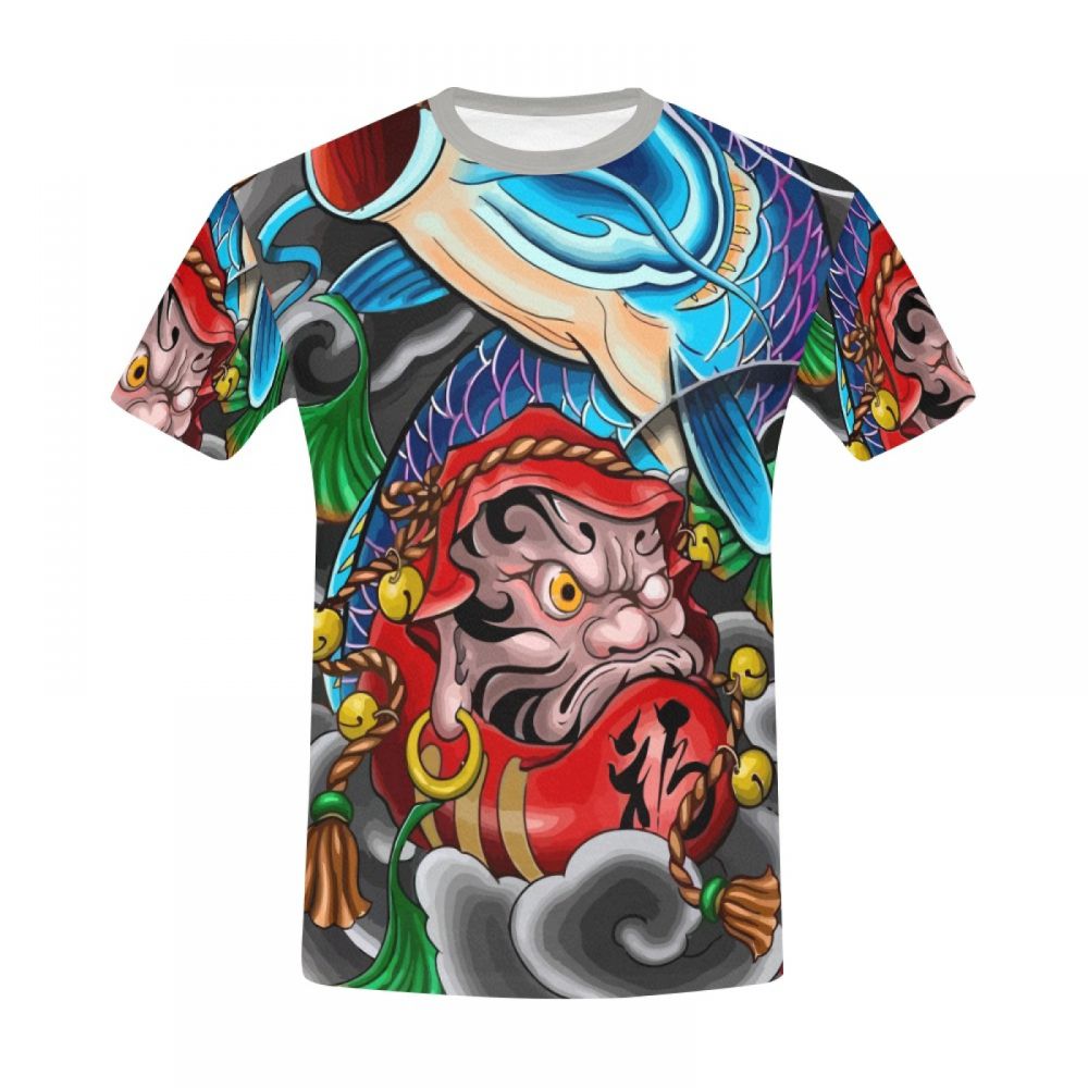 Camiseta Corta México Arte Mitología Japonesa Hombre