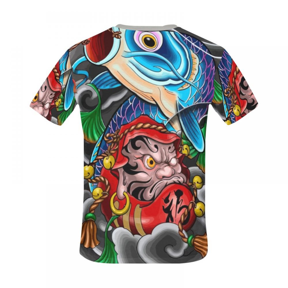 Camiseta Corta México Arte Mitología Japonesa Hombre