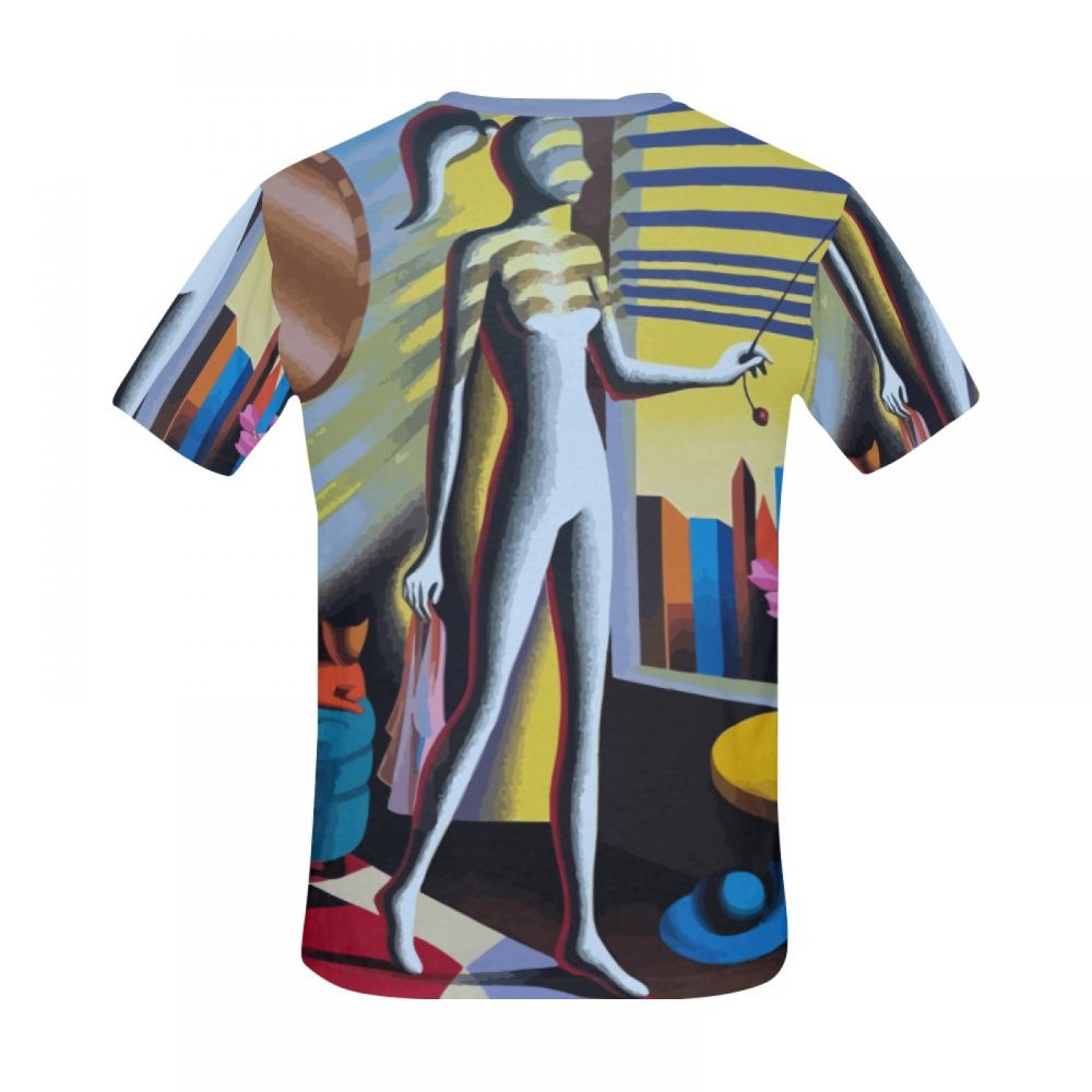 Camiseta Corta México Arte Pop Nuevo Día Hombre