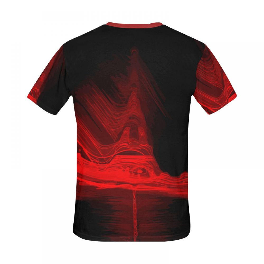 Camiseta Corta México Arte Digital Torre Eiffel Hombre