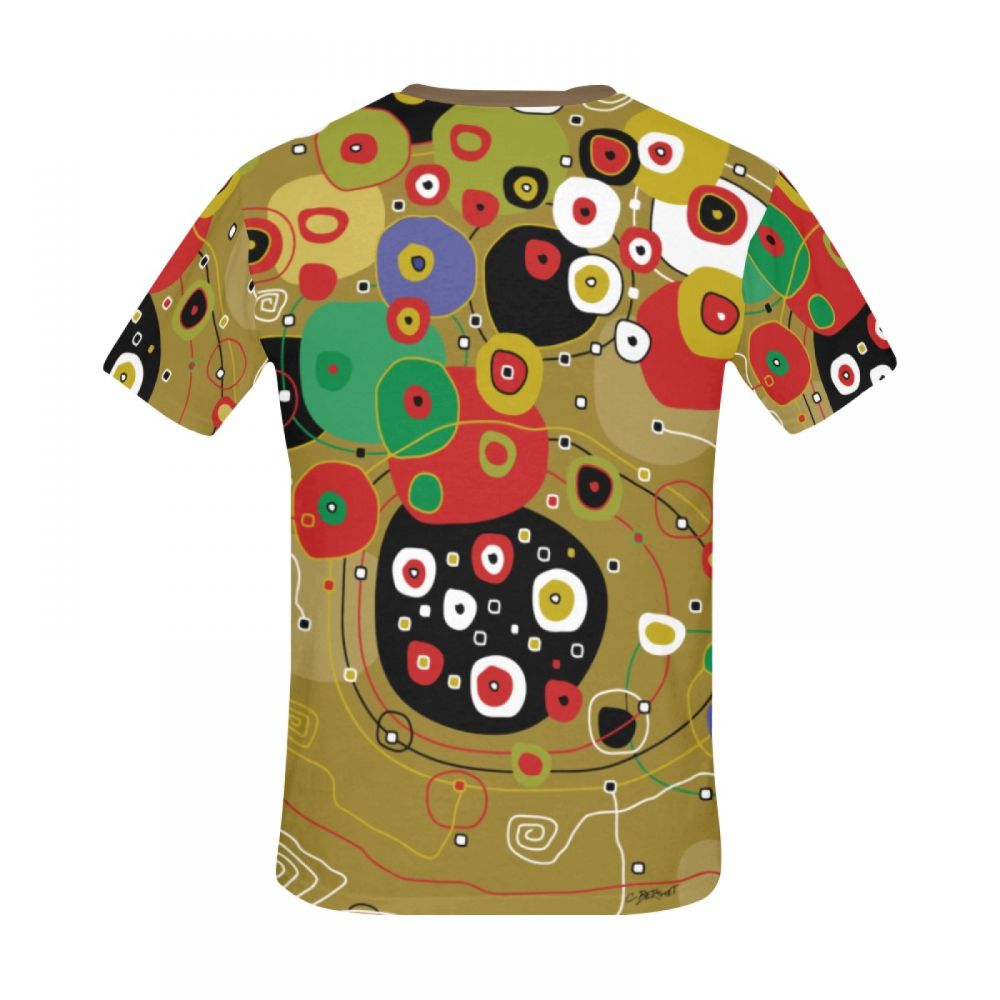 Camiseta Corta México Arte Abstracto Desconocido Hombre