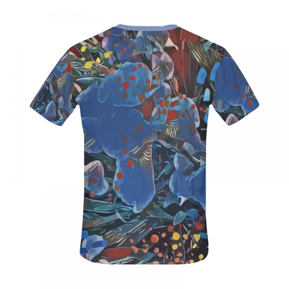 Camiseta Corta México Sueños Vívidos De Arte Abstracto Hombre