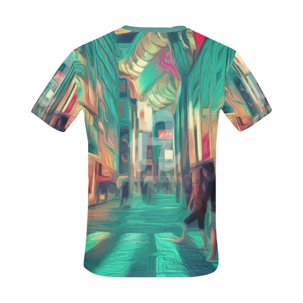 Camiseta Corta México Distrito De Arte Oriental Tokio Central Hombre