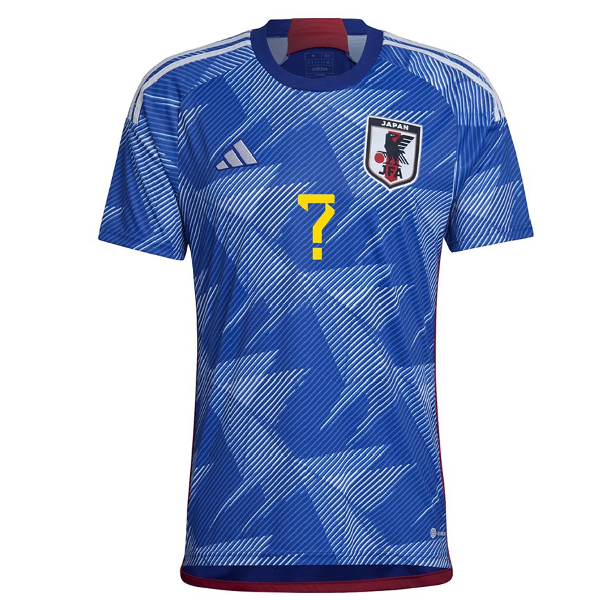 Niño Camiseta Japón Su Nombre #0 Azul Real 1ª Equipación 22-24 México