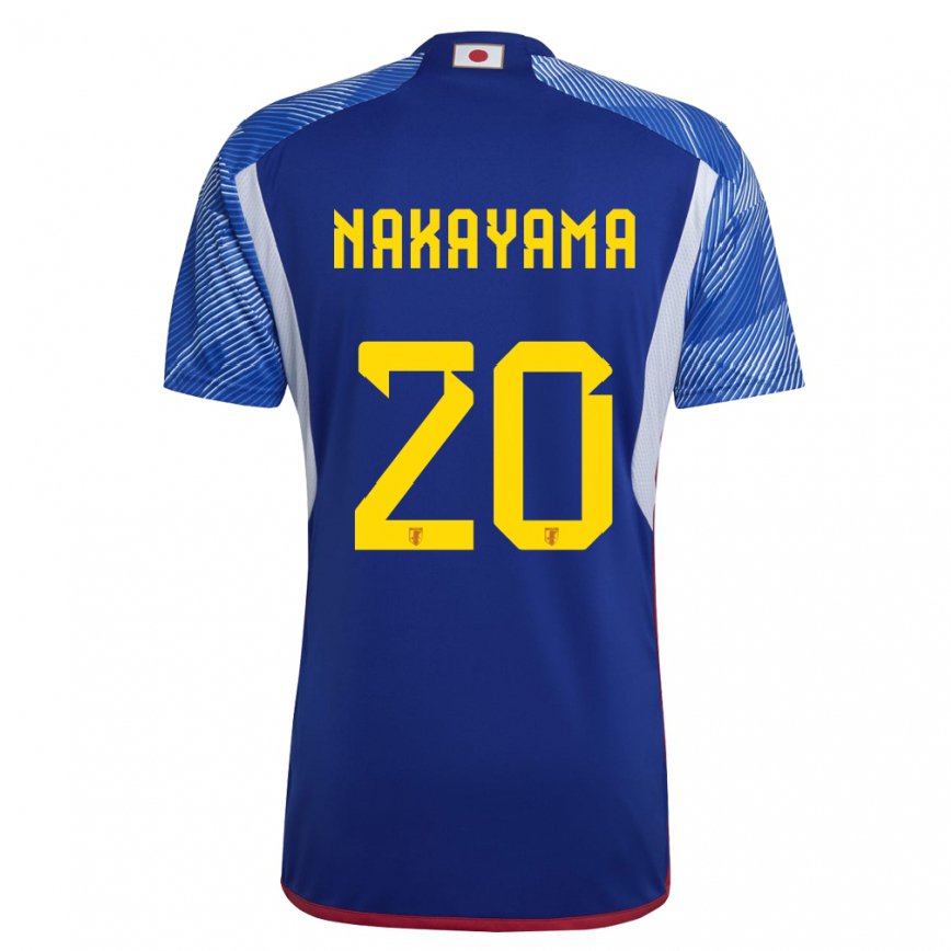 Niño Camiseta Japón Yuta Nakayama #20 Azul Real 1ª Equipación 22-24 México