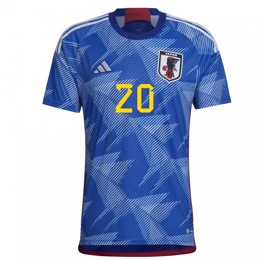 Niño Camiseta Japón Yuta Nakayama #20 Azul Real 1ª Equipación 22-24 México