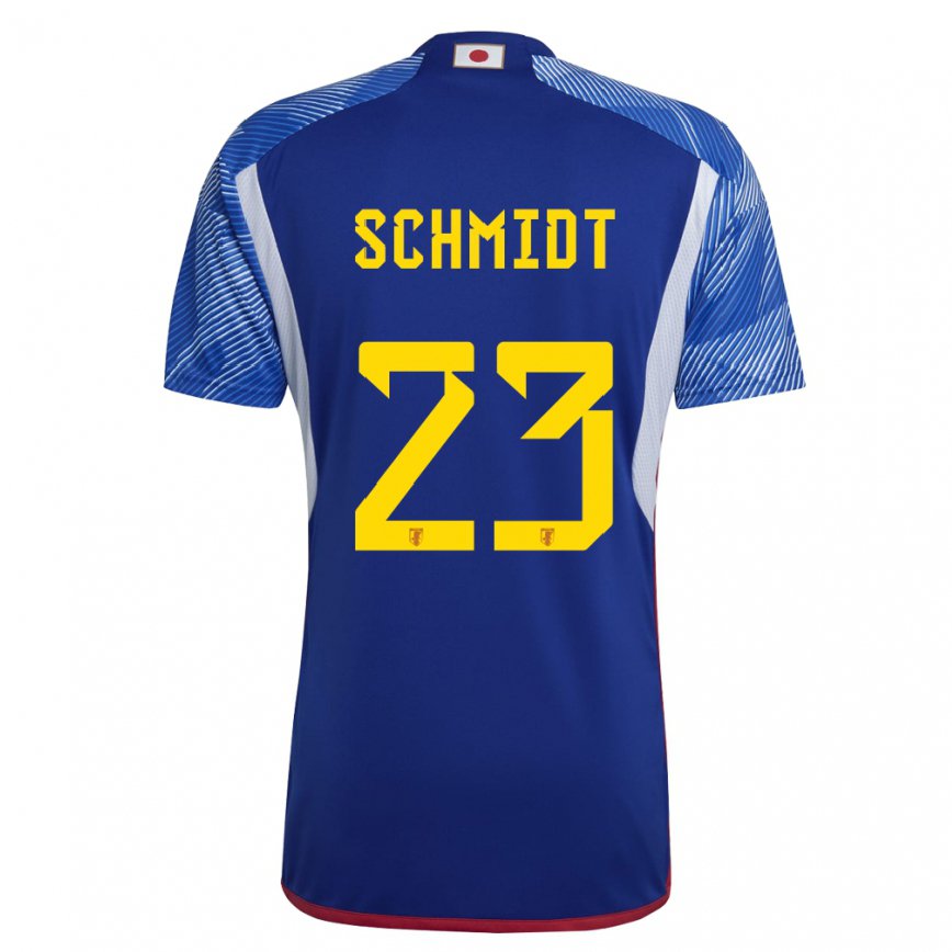 Niño Camiseta Japón Daniel Schmidt #23 Azul Real 1ª Equipación 22-24 México