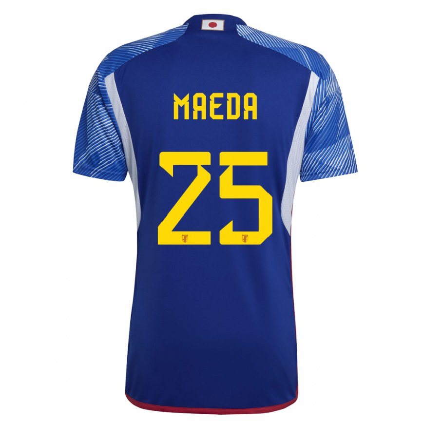 Niño Camiseta Japón Daizen Maeda #25 Azul Real 1ª Equipación 22-24 México