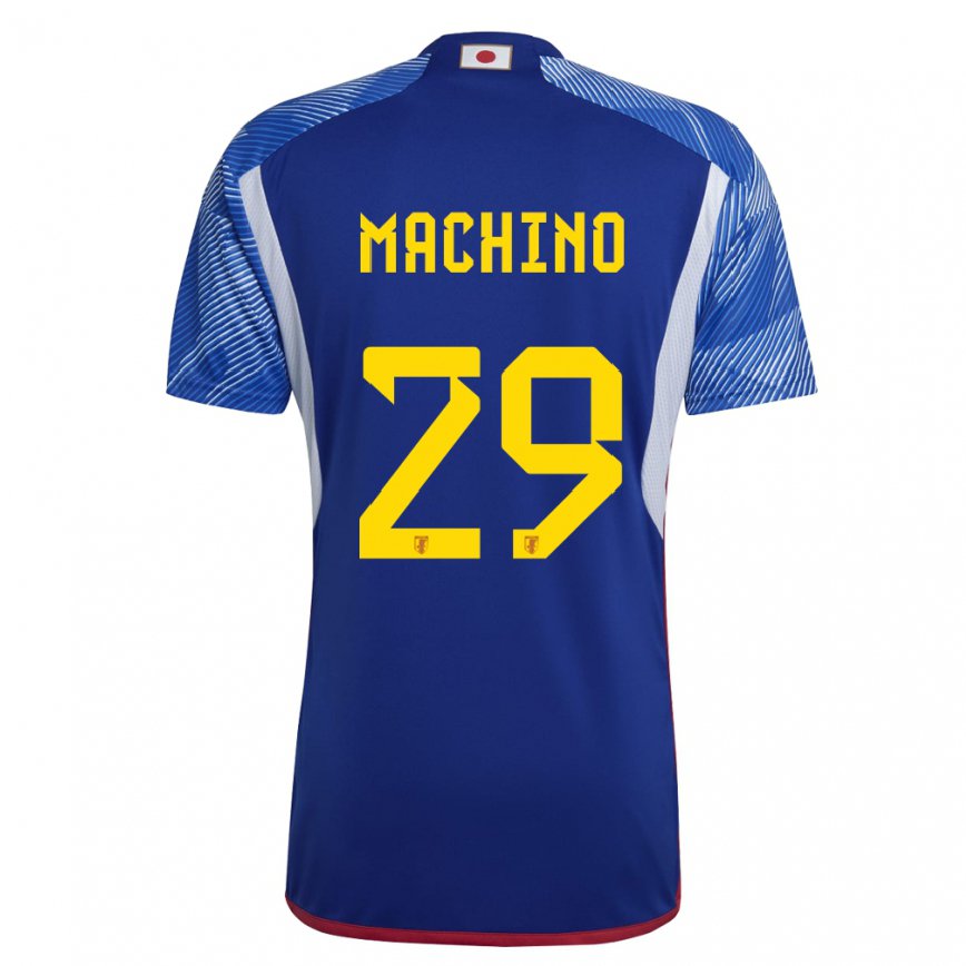 Niño Camiseta Japón Shuto Machino #29 Azul Real 1ª Equipación 22-24 México