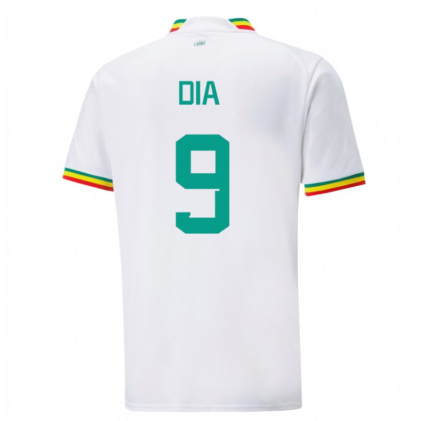 Niño Camiseta Senegal Boulaye Dia #9 Blanco 1ª Equipación 22-24 México