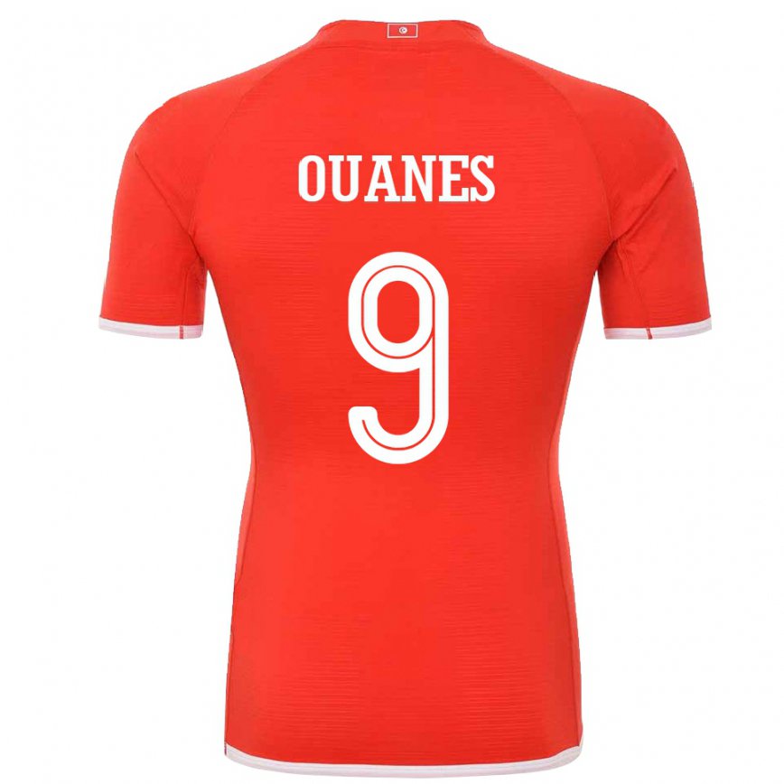 Niño Camiseta Túnez Mortadha Ben Ouanes #9 Rojo 1ª Equipación 22-24 México