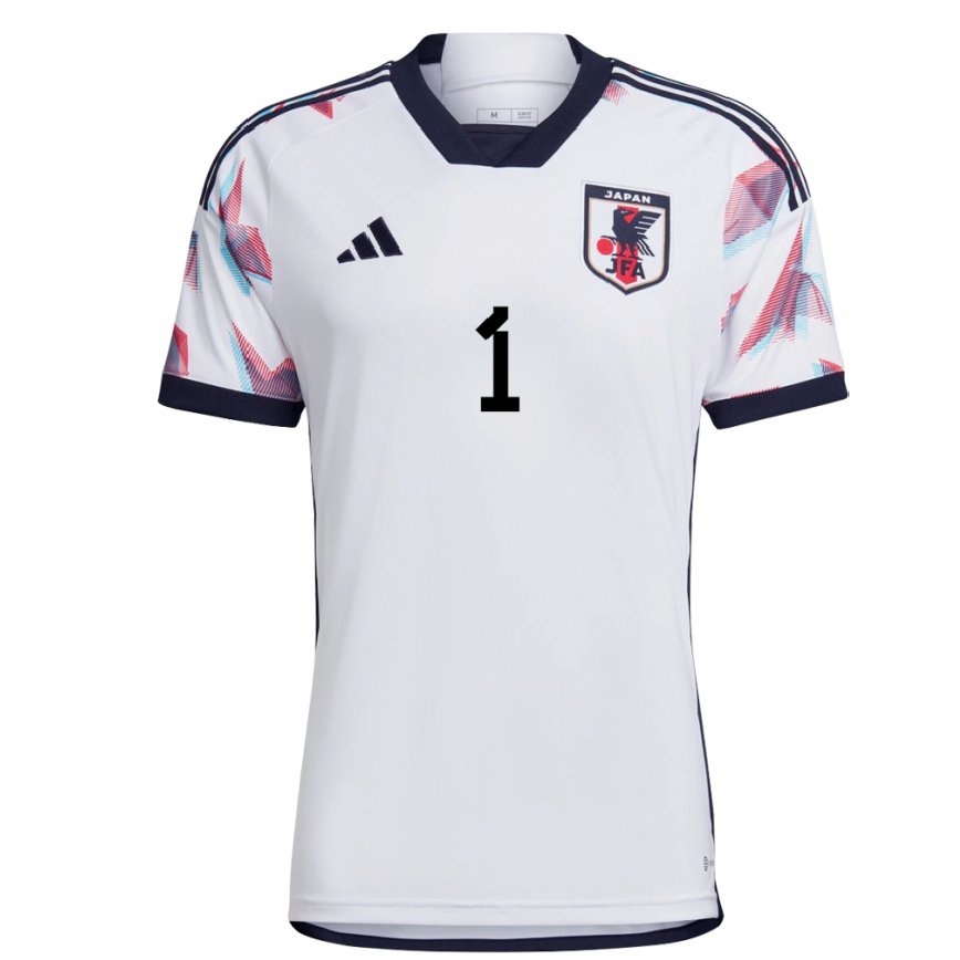 Niño Camiseta Japón Eiji Kawashima #1 Blanco 2ª Equipación 22-24 México