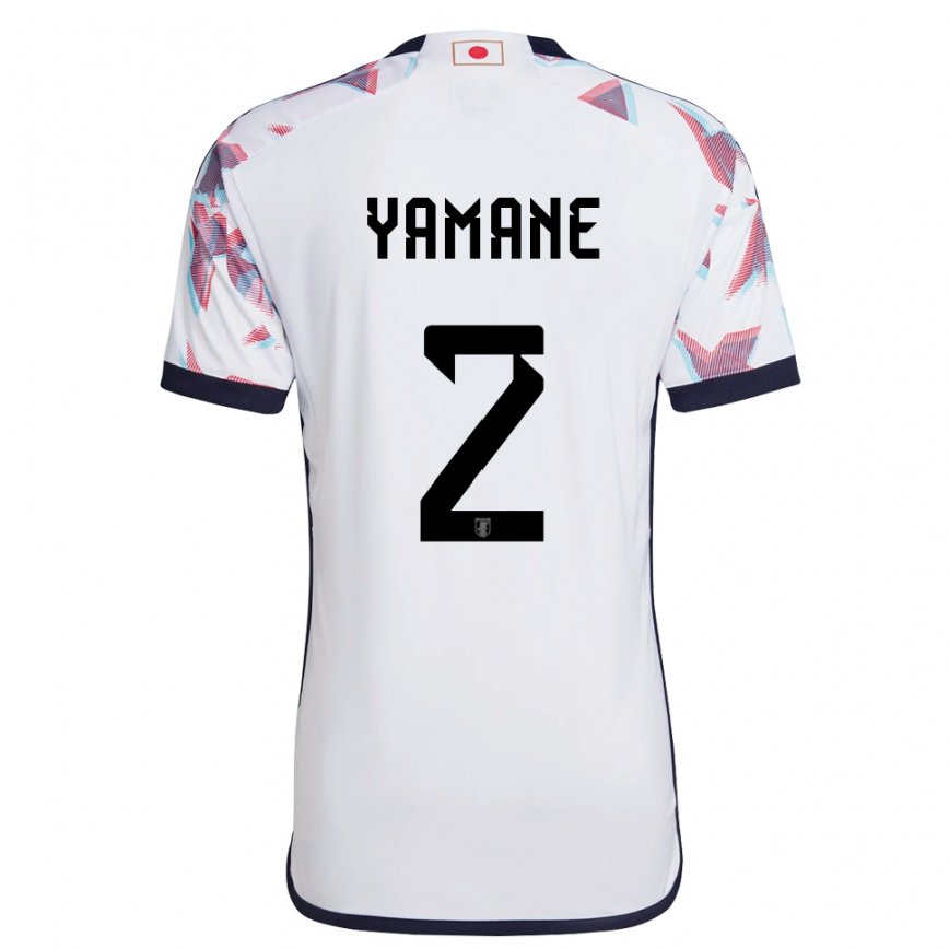 Niño Camiseta Japón Miki Yamane #2 Blanco 2ª Equipación 22-24 México