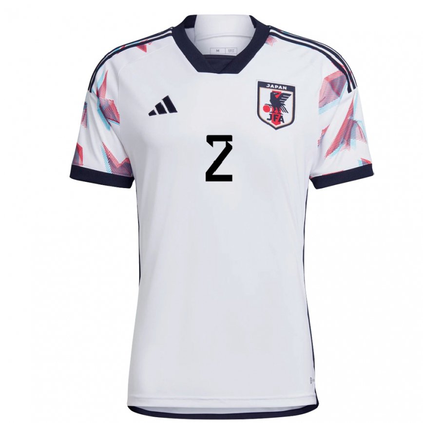 Niño Camiseta Japón Miki Yamane #2 Blanco 2ª Equipación 22-24 México