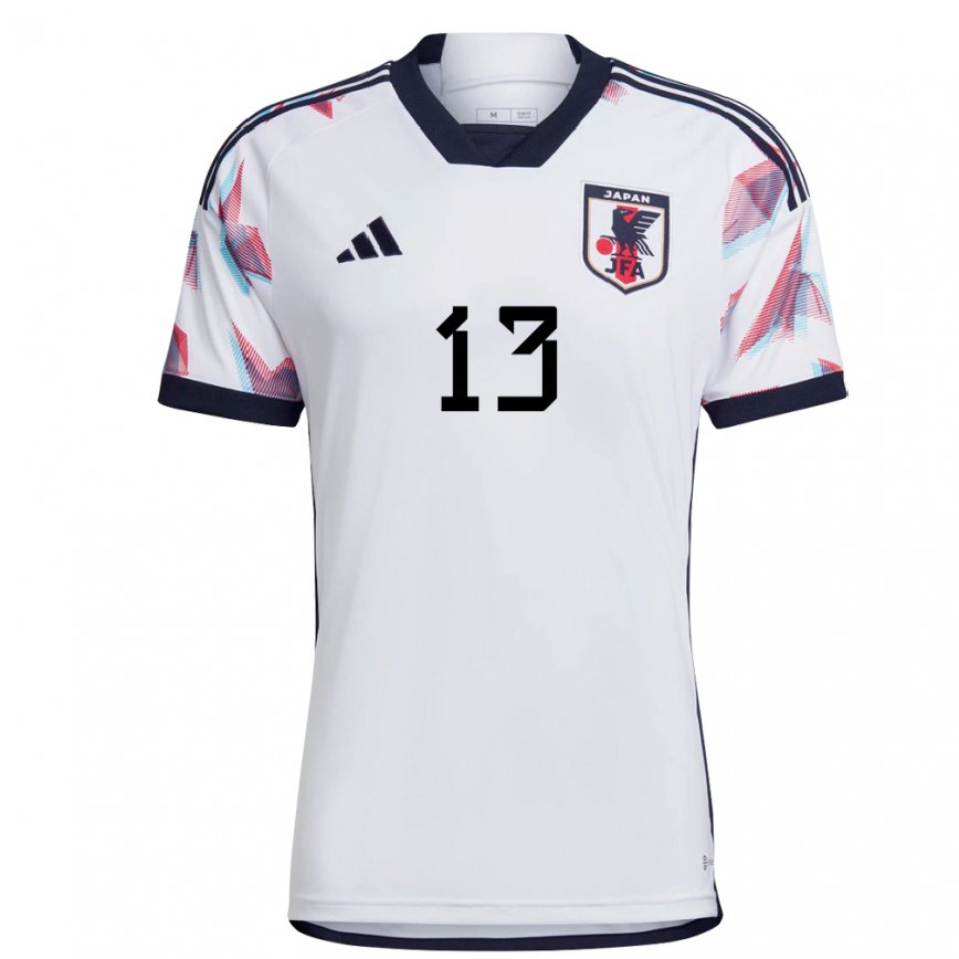 Niño Camiseta Japón Hidemasa Morita #13 Blanco 2ª Equipación 22-24 México