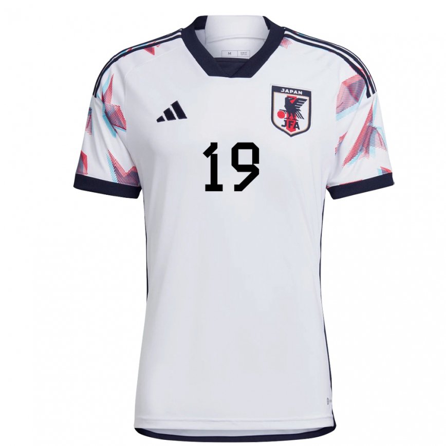 Niño Camiseta Japón Hiroki Sakai #19 Blanco 2ª Equipación 22-24 México