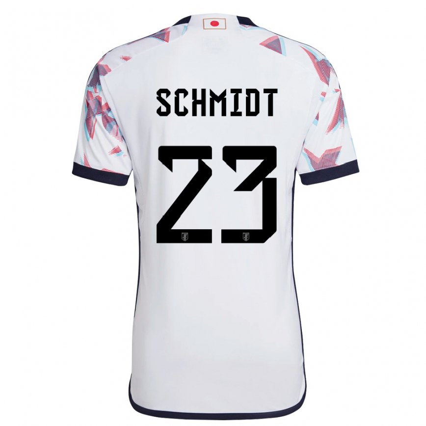 Niño Camiseta Japón Daniel Schmidt #23 Blanco 2ª Equipación 22-24 México