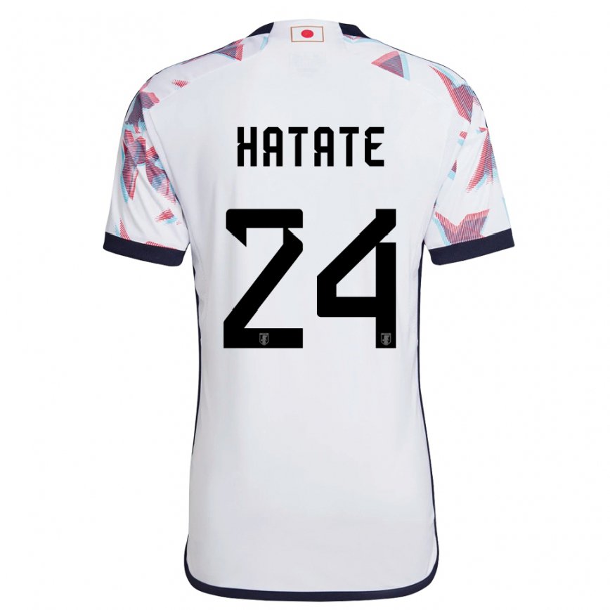 Niño Camiseta Japón Reo Hatate #24 Blanco 2ª Equipación 22-24 México