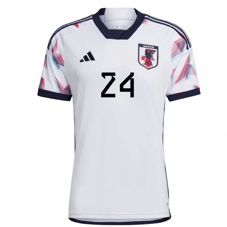 Niño Camiseta Japón Reo Hatate #24 Blanco 2ª Equipación 22-24 México