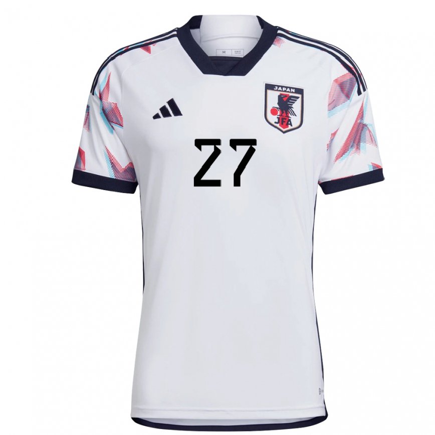 Niño Camiseta Japón Yuki Soma #27 Blanco 2ª Equipación 22-24 México