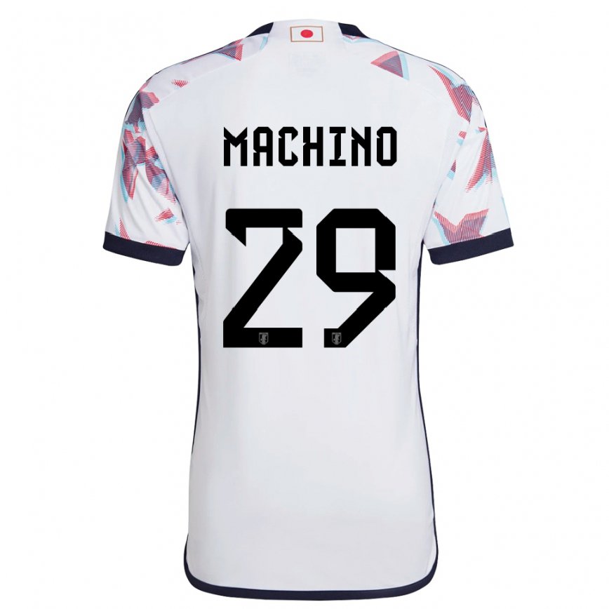 Niño Camiseta Japón Shuto Machino #29 Blanco 2ª Equipación 22-24 México