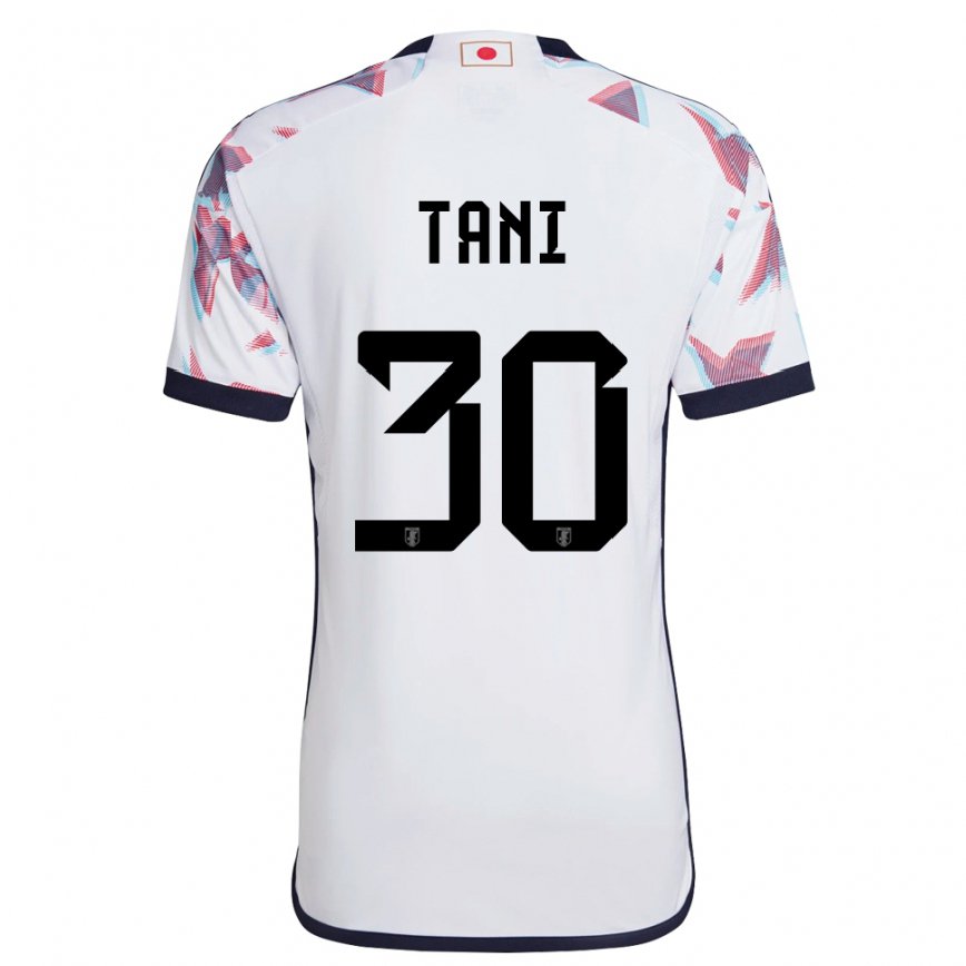 Niño Camiseta Japón Kosei Tani #30 Blanco 2ª Equipación 22-24 México