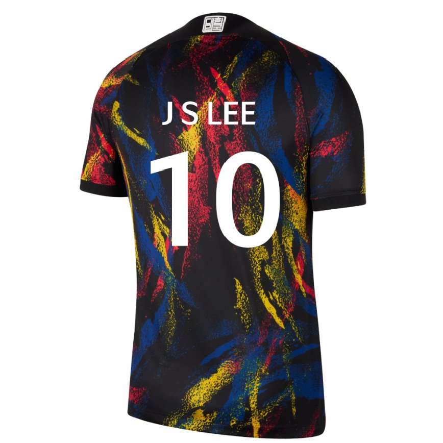 Mujer Camiseta Corea Del Sur Jae-sung Lee #10 Multicolores 2ª Equipación 22-24 México