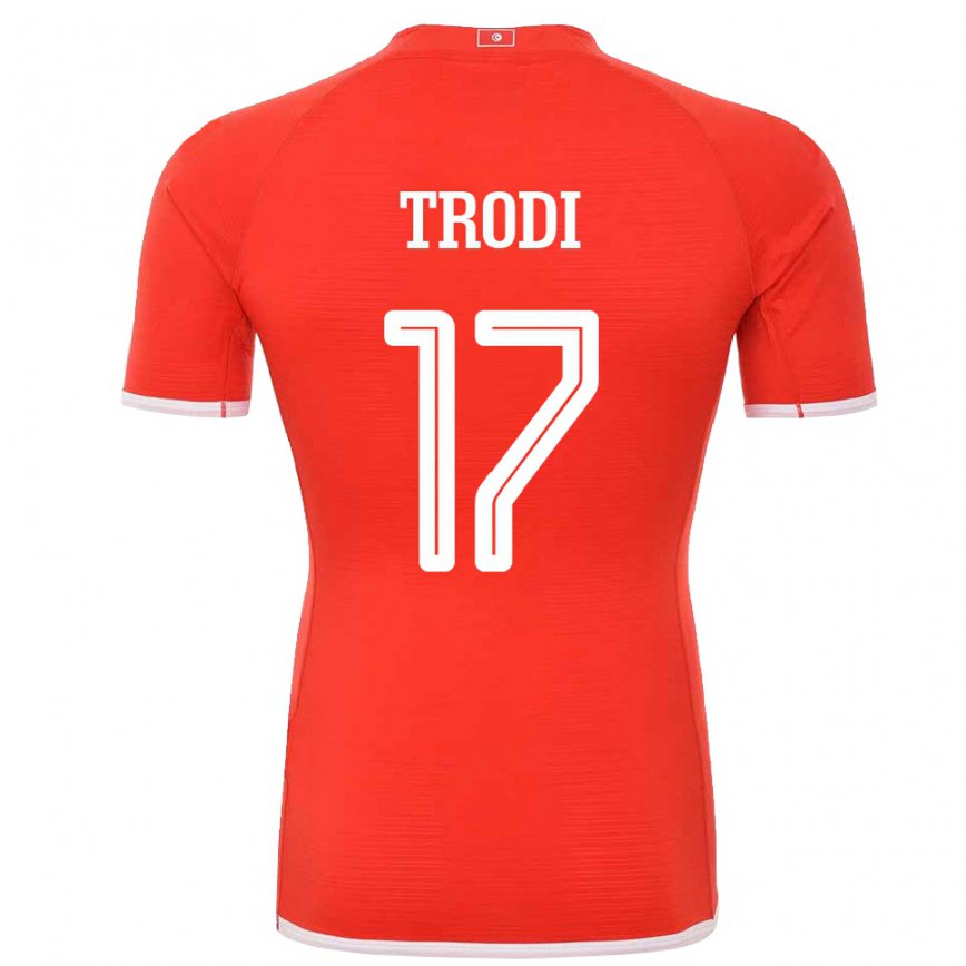 Niño Camiseta Túnez Imen Trodi #17 Rojo 1ª Equipación 22-24 México