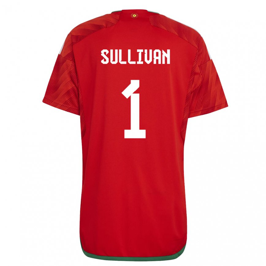 Niño Camiseta Gales Laura O Sullivan #1 Rojo 1ª Equipación 22-24 México