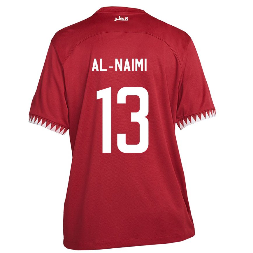 Niño Camiseta Catar Zahra Al Naimi #13 Granate 1ª Equipación 22-24 México