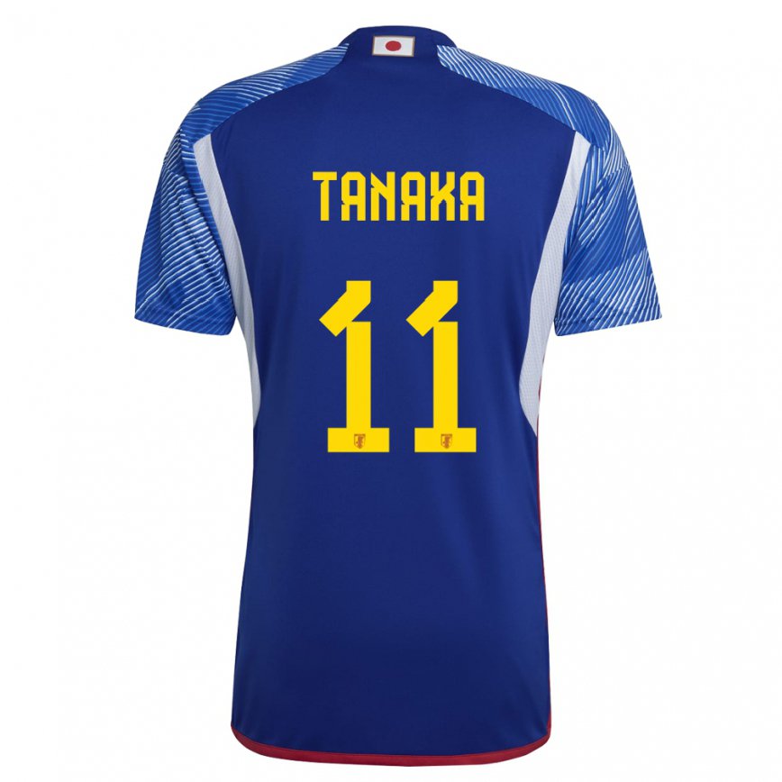 Niño Camiseta Japón Mina Tanaka #11 Azul Real 1ª Equipación 22-24 México