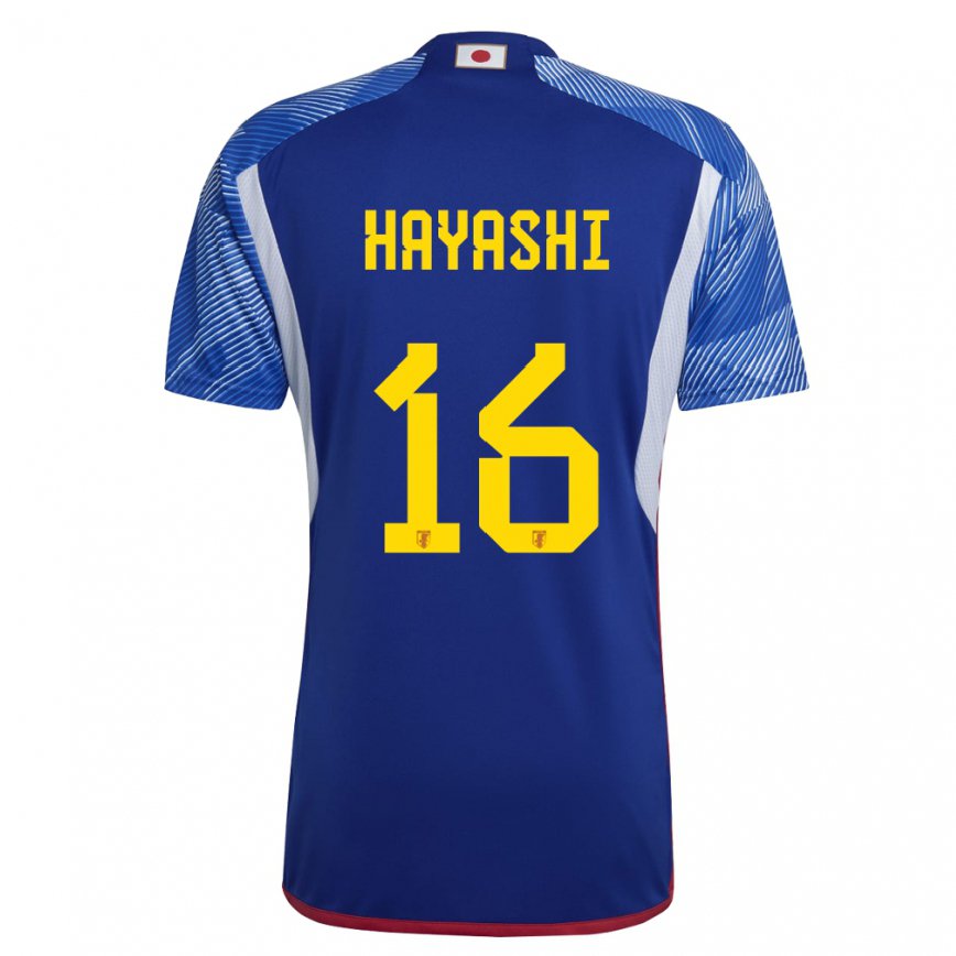 Niño Camiseta Japón Honoka Hayashi #16 Azul Real 1ª Equipación 22-24 México