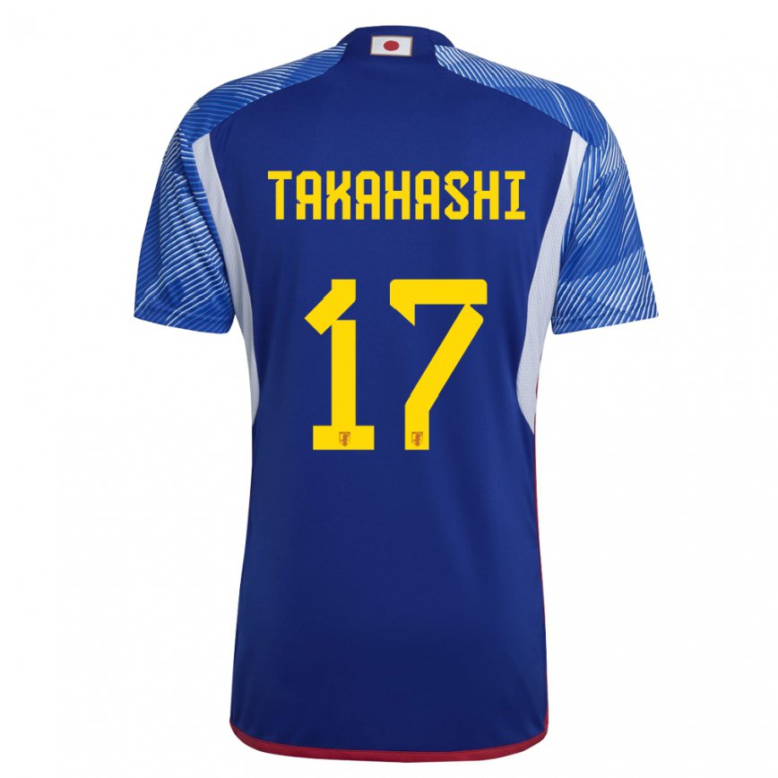 Niño Camiseta Japón Hana Takahashi #17 Azul Real 1ª Equipación 22-24 México