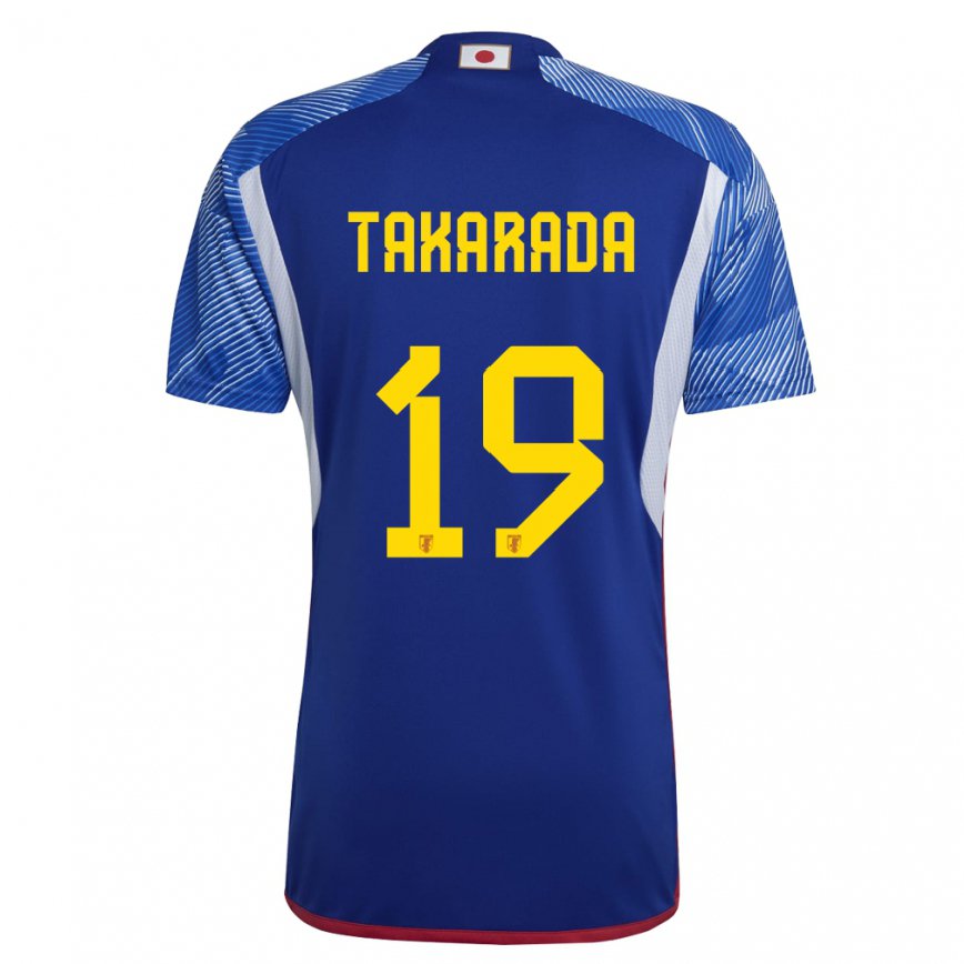 Niño Camiseta Japón Saori Takarada #19 Azul Real 1ª Equipación 22-24 México