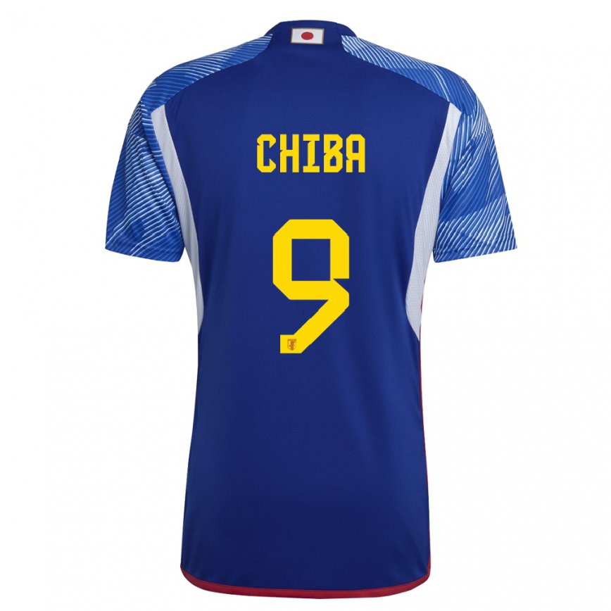 Niño Camiseta Japón Kanta Chiba #9 Azul Real 1ª Equipación 22-24 México