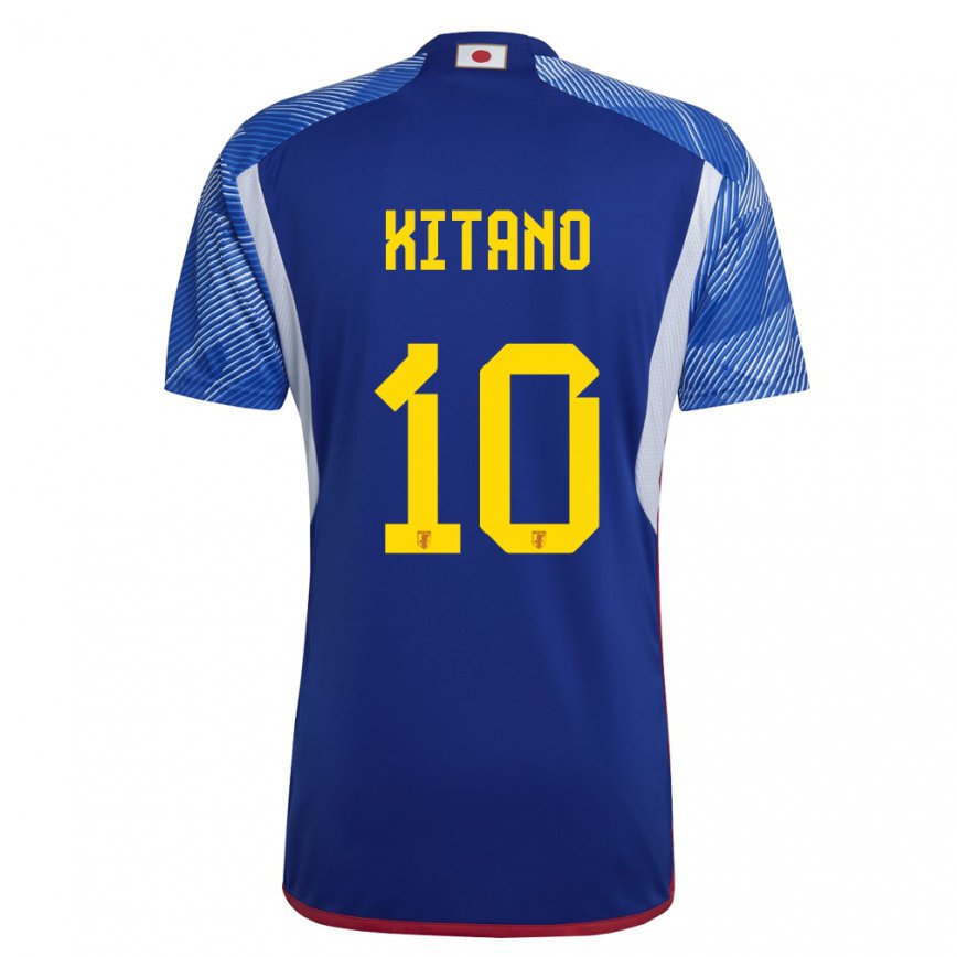 Niño Camiseta Japón Sota Kitano #10 Azul Real 1ª Equipación 22-24 México