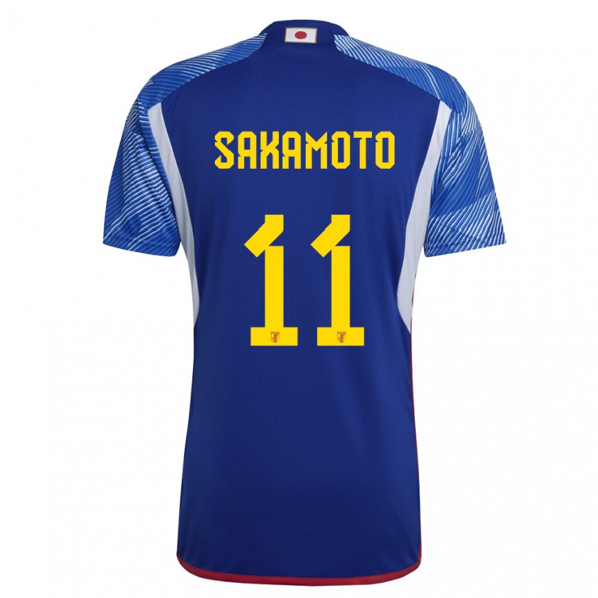 Niño Camiseta Japón Isa Sakamoto #11 Azul Real 1ª Equipación 22-24 México