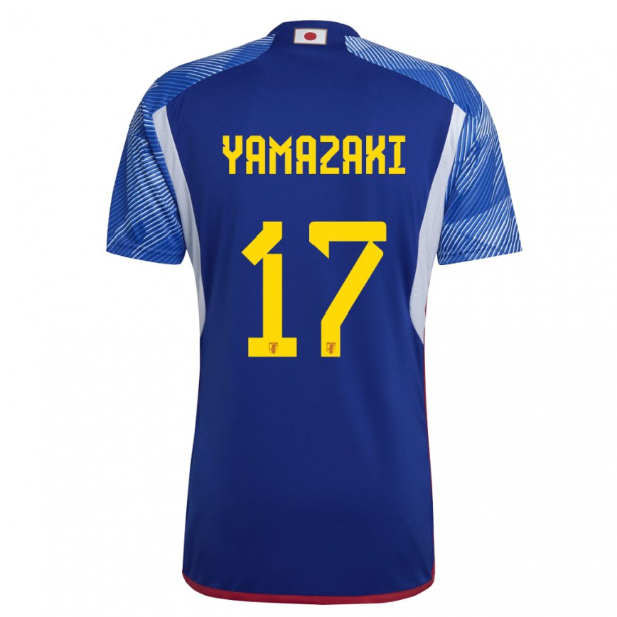 Niño Camiseta Japón Taishin Yamazaki #17 Azul Real 1ª Equipación 22-24 México