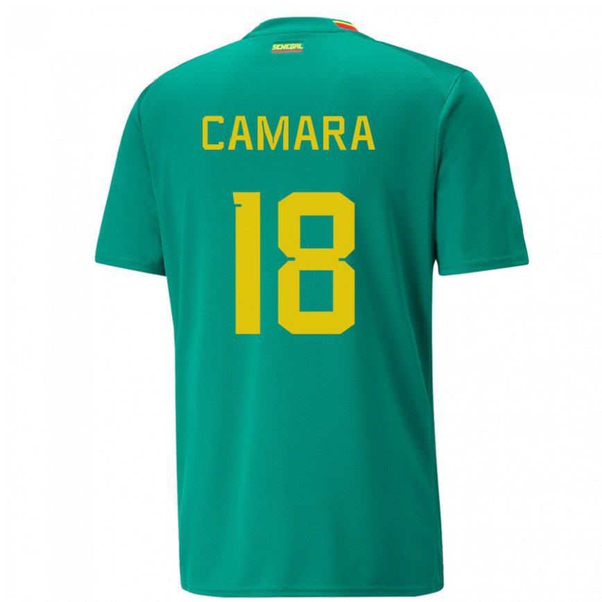 Niño Camiseta Senegal Meta Camara #18 Verde 2ª Equipación 22-24 México