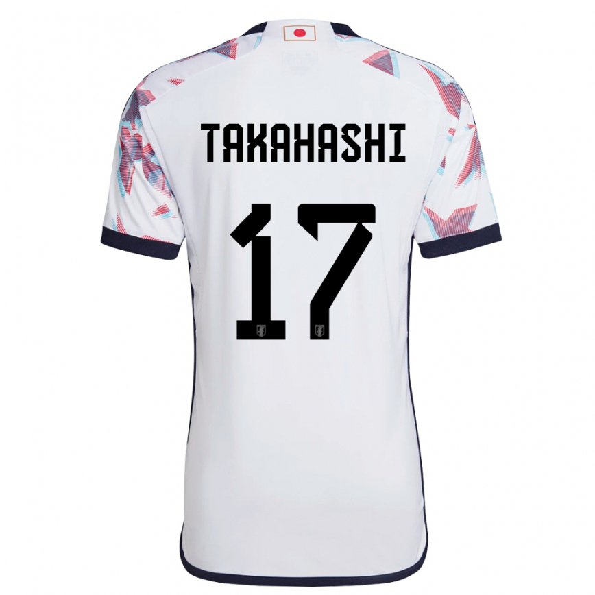 Niño Camiseta Japón Hana Takahashi #17 Blanco 2ª Equipación 22-24 México