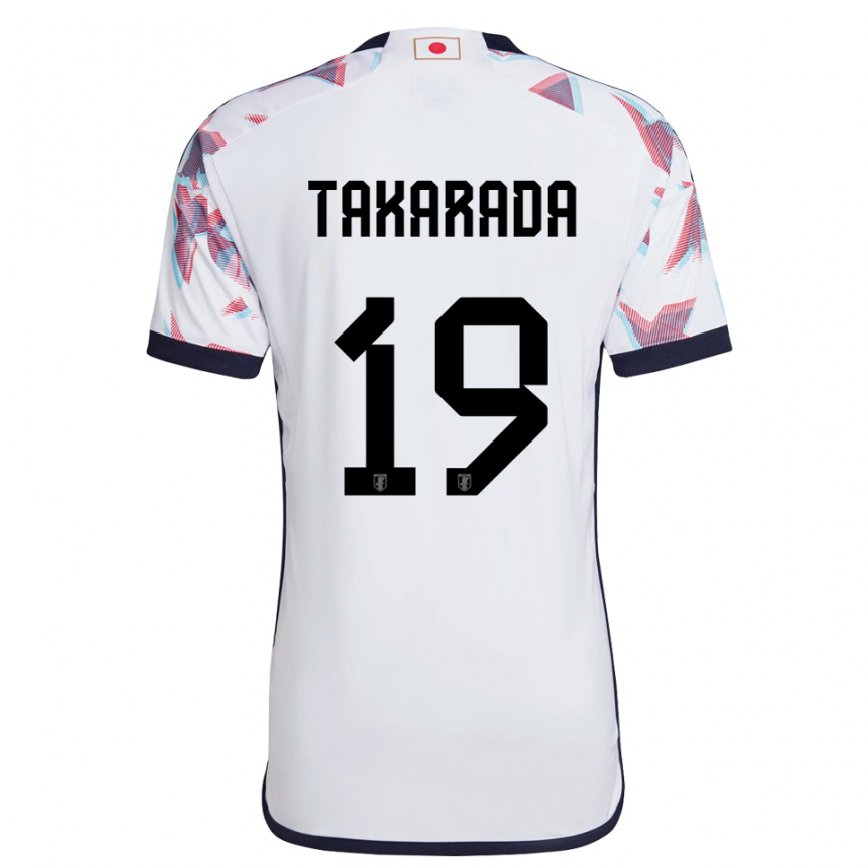 Niño Camiseta Japón Saori Takarada #19 Blanco 2ª Equipación 22-24 México