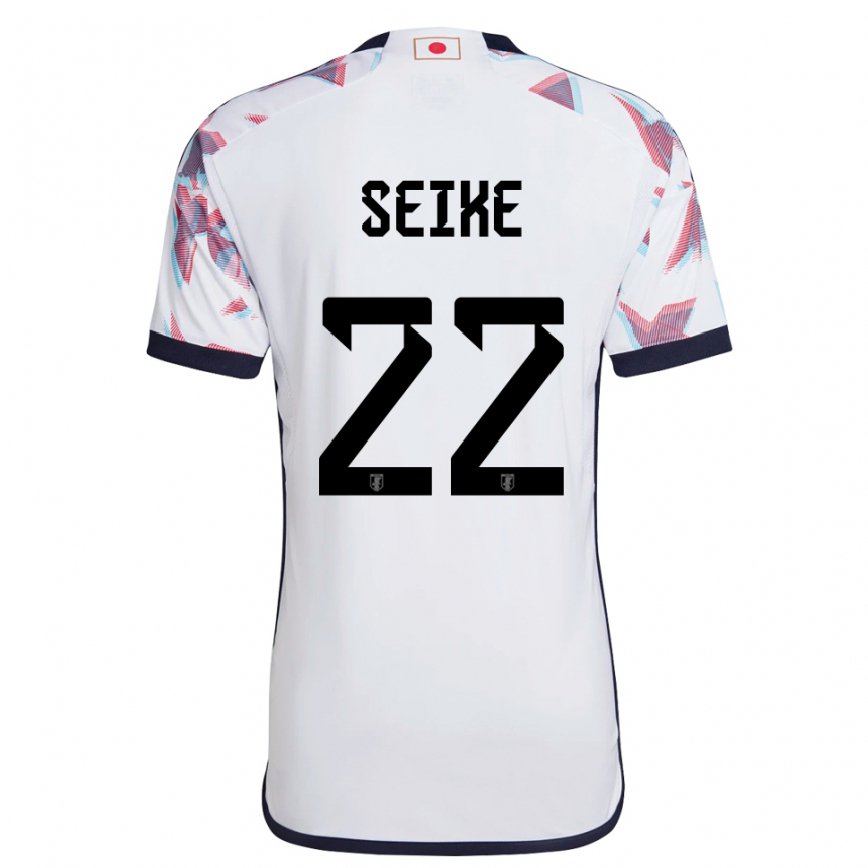 Niño Camiseta Japón Kiko Seike #22 Blanco 2ª Equipación 22-24 México