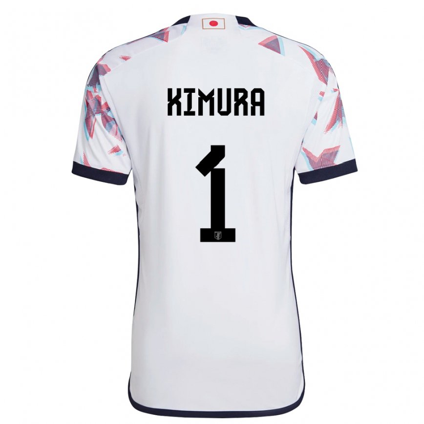 Niño Camiseta Japón Ryoya Kimura #1 Blanco 2ª Equipación 22-24 México