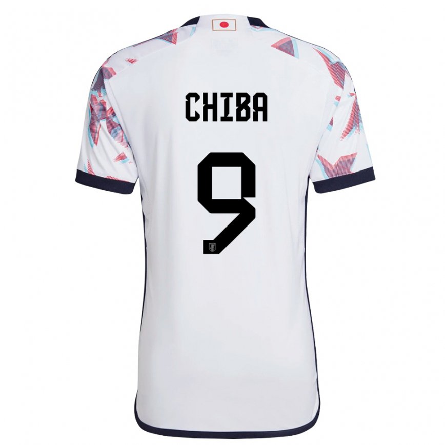 Niño Camiseta Japón Kanta Chiba #9 Blanco 2ª Equipación 22-24 México