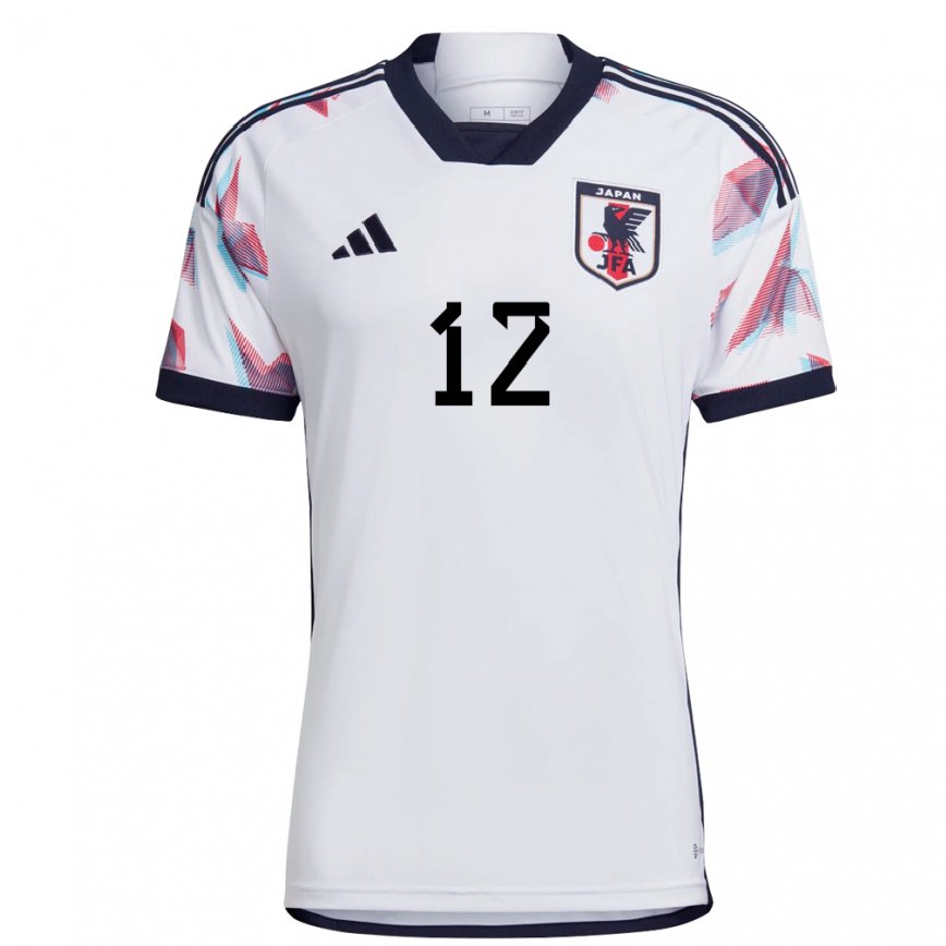 Niño Camiseta Japón Ryusei Haruna #12 Blanco 2ª Equipación 22-24 México