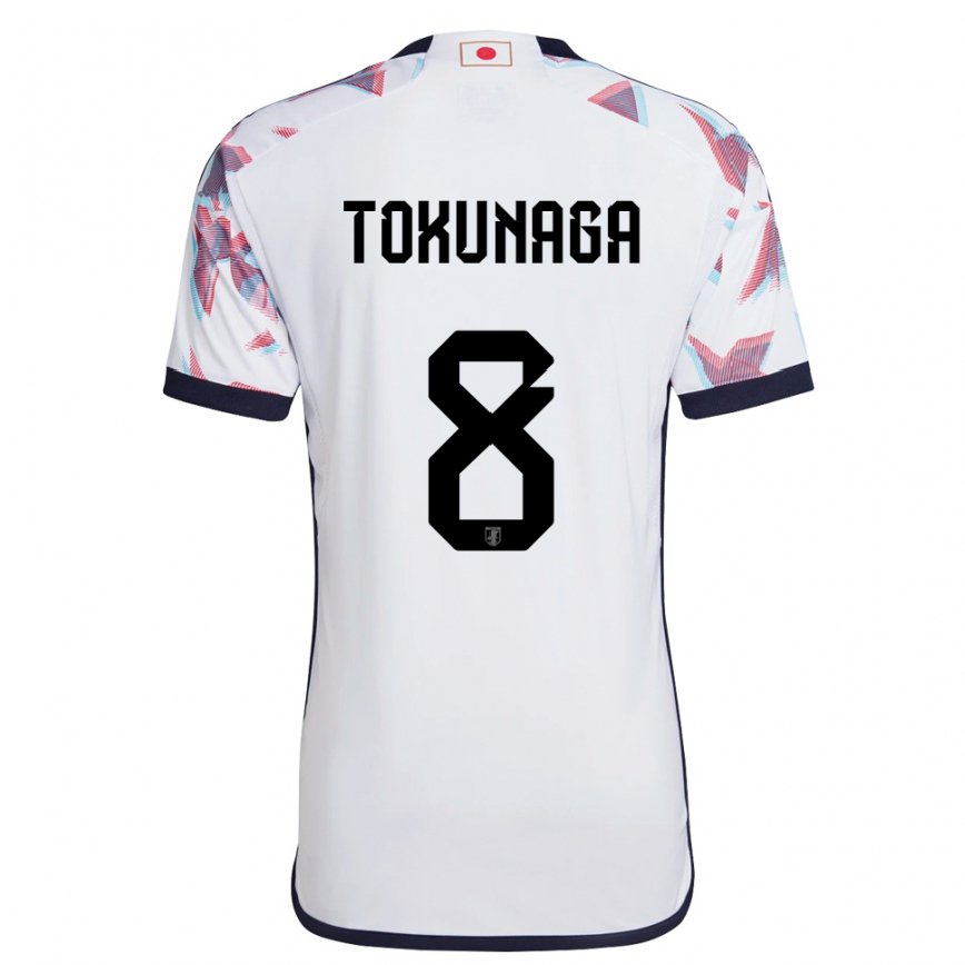 Niño Camiseta Japón Ryo Tokunaga #8 Blanco 2ª Equipación 22-24 México