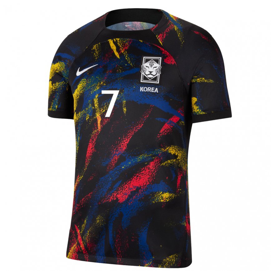 Hombre Camiseta Corea Del Sur Lee Min A #7 Multicolor 2ª Equipación 22-24 México