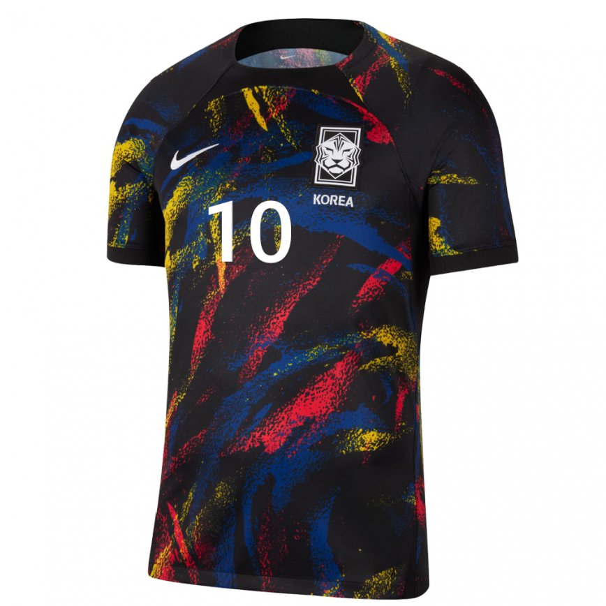 Hombre Camiseta Corea Del Sur Ji So Yun #10 Multicolor 2ª Equipación 22-24 México