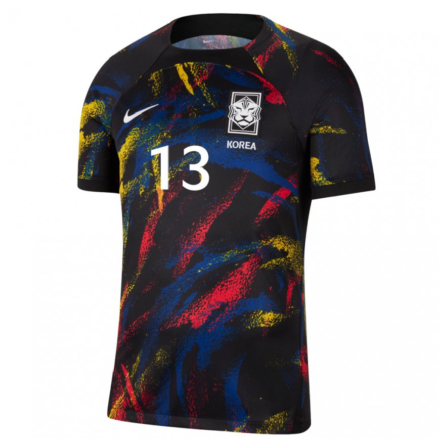 Mujer Camiseta Corea Del Sur Lee Geum Min #13 Multicolor 2ª Equipación 22-24 México