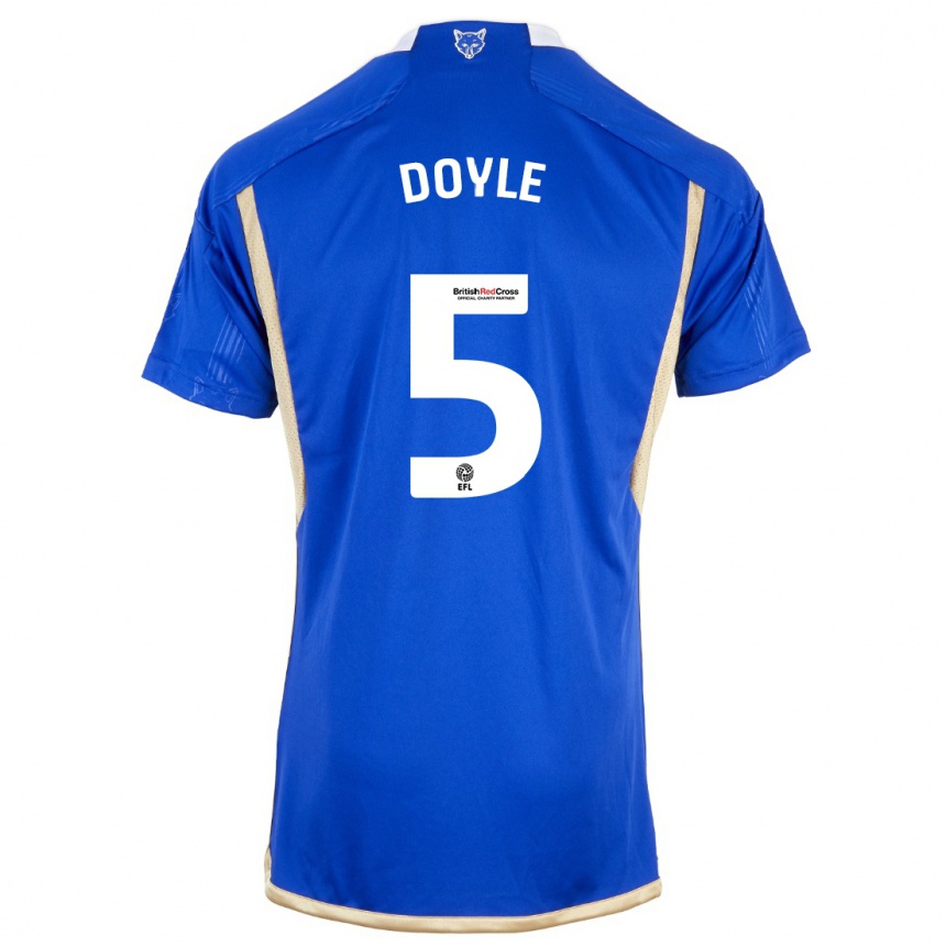 Niño Fútbol Camiseta Callum Doyle #5 Azul 1ª Equipación 2023/24 México